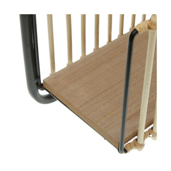 Žurnalų laikiklis Versa Metalinis Derva Medžio MDF 12 x 68 x 32 cm Šiuolaikiškas,,,