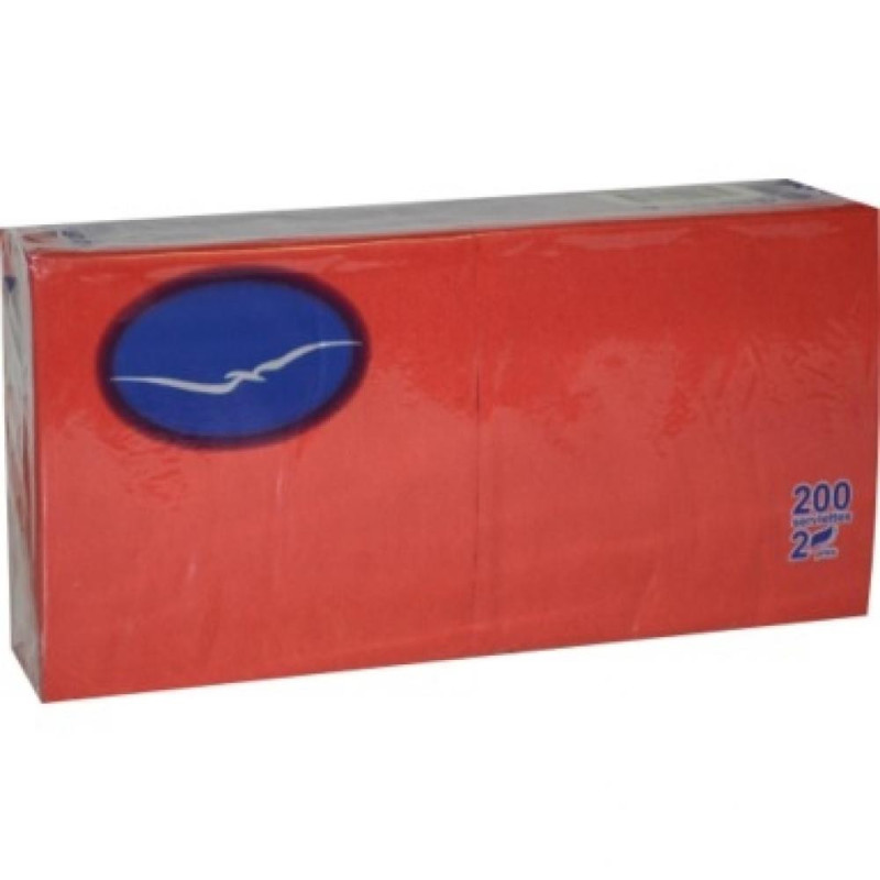 БУМАГА  САЛФЕТКИ  24/2/200ШТ. . SARKANAS, Lenek