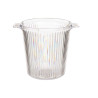 Ведро для льда Leknes CH26183 Прозрачный полистирол Лучи 16,5 x 17 x 21 cm (12 штук)