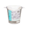 Ice Bucket Leknes CH26183 Transparent polystyrene Stripes 16,5 x 17 x 21 cm (12 Units)