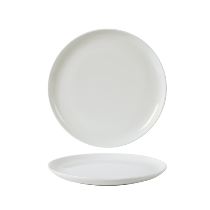 FINE PLUS PLATE  26CM, WHITE , PORCELĀNS, Leela Baralee