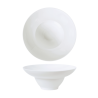 FINE PLUS DZIĻAIS PLATE  AR MALU 24CM, WHITE , PORCELĀNS, Leela Baralee