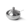 Sugar bowl with steel lid and spoon 560 ml (stainless steel)