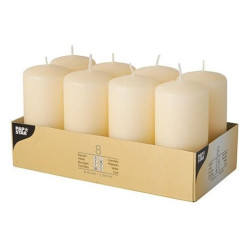 CANDLES 8PC., PILLAR...
