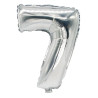 "FOLLIJA BALONS ""7"" 35X20CM, SUDRABA KR., 0.012KG/IEP", Pap Star