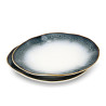Plate set GALACTICA 21 cm x 2 pcs. (porcelain)