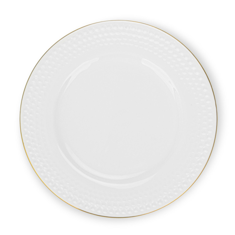 Plate set NOEMI 20 cm x 2 pcs. (New bone china)