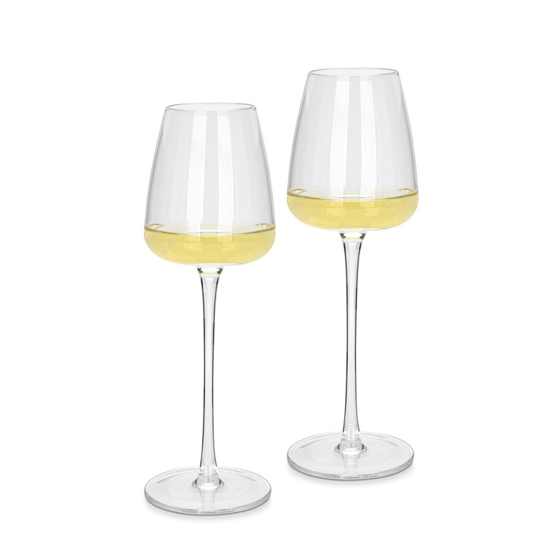 Set of white wine glasses 310 ml x 2 pcs. (glass)