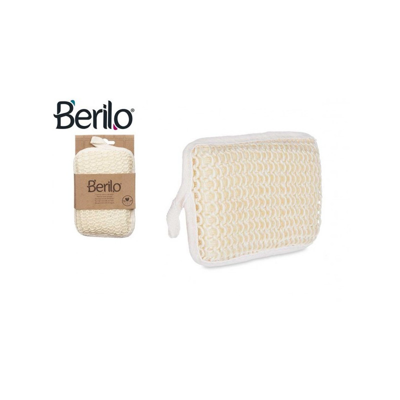 Plaušinė kūnui sizal/medvilnė 11*16cm 89397