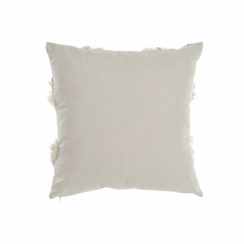 Pagalvėlė DKD Home Decor 8424001833795 Balta Juoda Kvadratai 45 x 10 x 45 cm,,,
