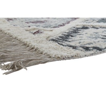 Vaip DKD Home Decor Valge Punane Puuvill (200 x 290 x 1 cm),,,
