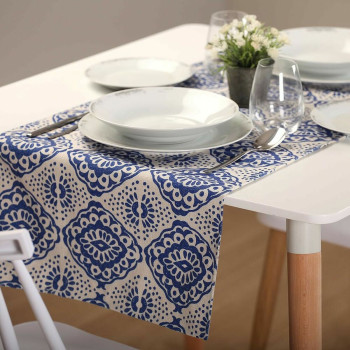 Table Runner Versa aveiro Polyester (44,5 x 0,5 x 154 cm),,,