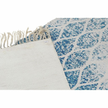 Kilimas DKD Home Decor Mėlyna Medvilnė Chenille (60 x 240 x 1 cm),,,