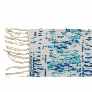 Kilimas DKD Home Decor Mėlyna Medvilnė Chenille (60 x 240 x 1 cm),,,