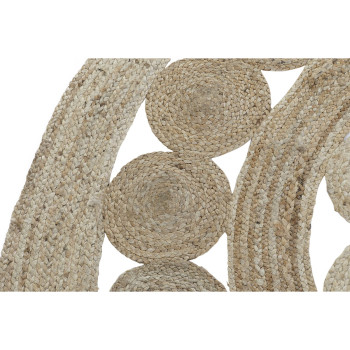 Kilimas DKD Home Decor Tropinis Džiutas (200 x 200 x 200 cm),,,