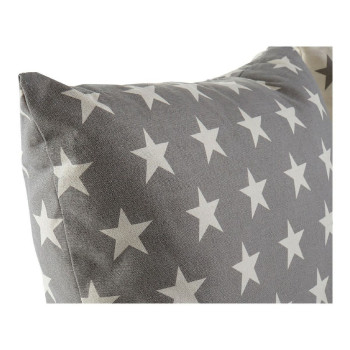 Pagalvėlė DKD Home Decor Rusvai gelsva Ruda 60 x 10 x 60 cm Žvaigždės (2 vnt.),,,