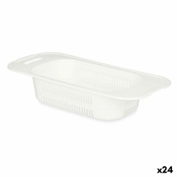 Drenažas Kinvara 04 1314 Balta Plastmasinis 47 x 9,5 x 22 cm (24 vnt.)