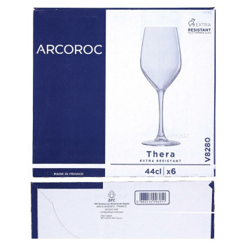 Jäätise ja jäätisekokteili klaas Arcoroc Palmier Läbipaistev Klaas 6 Ühikut (21 cl)