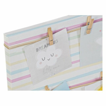 Фоторамка DKD Home Decor Sunshine Разноцветный Полотно Младенец 50 x 2 x 50 cm