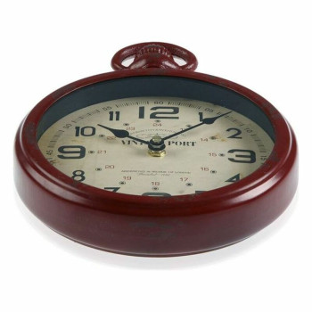 Wall Clock Versa Metal (28 x 5 x 22 cm),,,