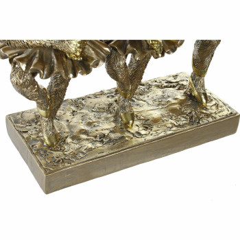 Dekoratyvinė figūrėlė DKD Home Decor FZ-95092 Auksinis Beždžionė Beždžionės 32,5 x 12,5 x 29 cm,,,