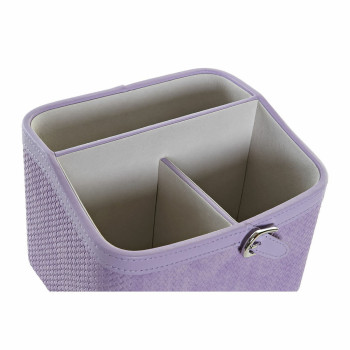 Distancinis valdymas DKD Home Decor Alyvinė Romantiškas 19 x 16 x 14 cm Poliuretanas Besisukantis,,,