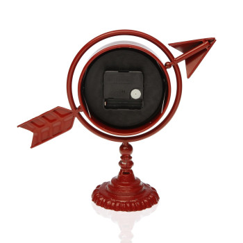 Table clock Versa Maroon Complete arrow,,,