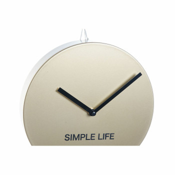 Wall Clock DKD Home Decor Golden Iron Plastic Pendulum 22 x 5,5 x 60 cm,,,