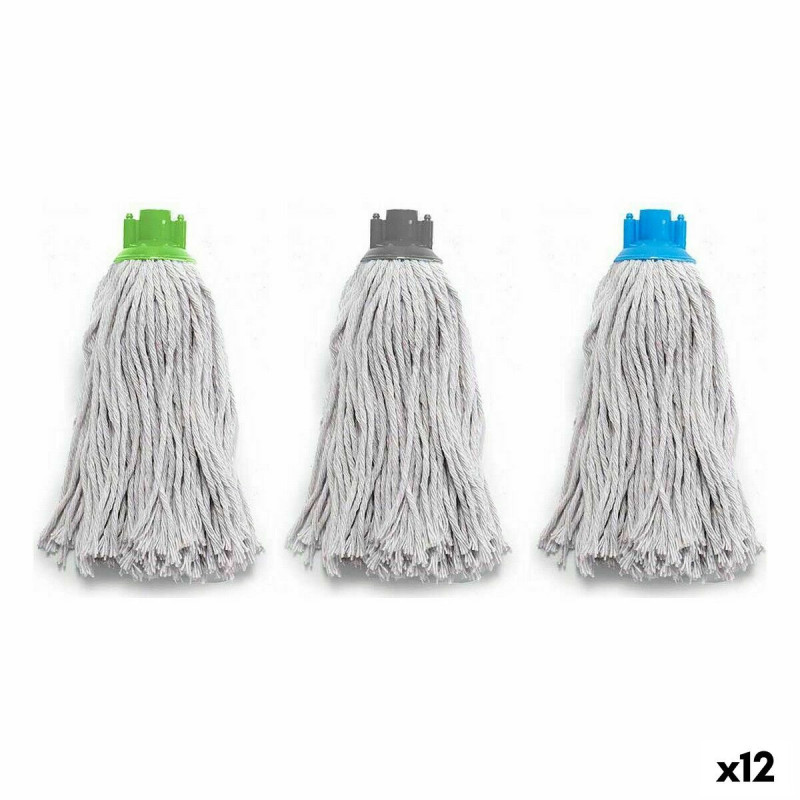 Mop Microfibres 8 x 28 x 8 cm (12 Units),,,