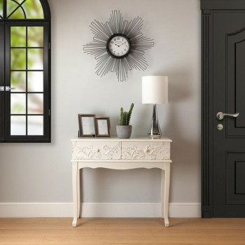 Sieninis laikrodis Versa VS-20460111 Metalinis Medžio MDF 68 x 6,5 x 68 cm,,,