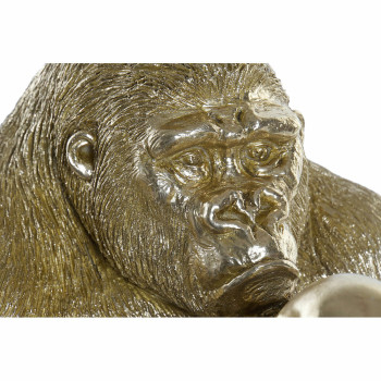 Dekoratīvās figūriņas DKD Home Decor Bronza Sveķi Gorilla (33 x 33 x 43 cm),,,