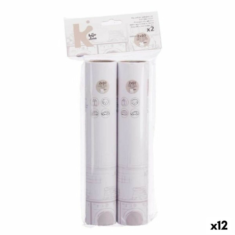 Lint Remover Replacement White 24 x 19 cm (12 Units),,,