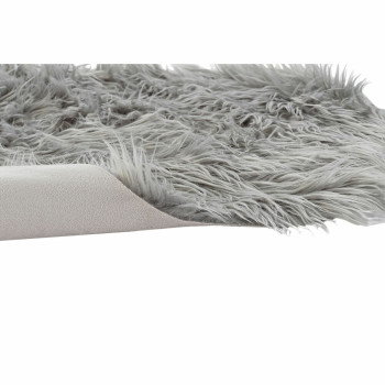 Kilimas DKD Home Decor Pilka Su plaukais 60 x 90 x 2 cm,,,