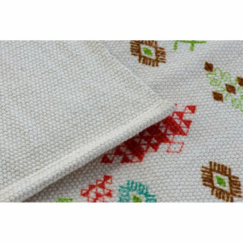 Kilimas DKD Home Decor 160 x 230 x 0,4 cm Poliesteris Balta Ikat Boho (2 vnt.),,,