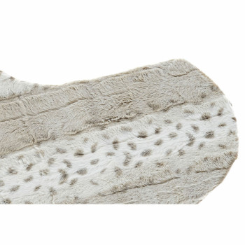 Kilimas DKD Home Decor 160 x 150 x 2 cm Rusvai gelsva Poliesteris Su plaukais,,,