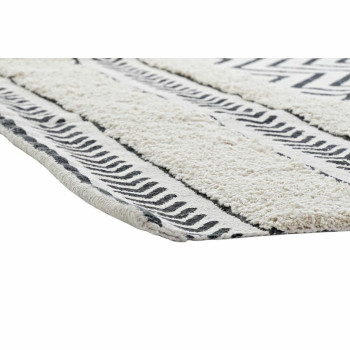 Kilimas DKD Home Decor Juoda Zigzagas Balta (160 x 226 x 0,7 cm),,,