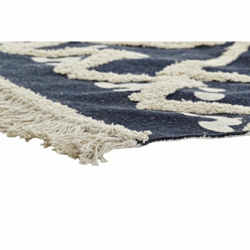 Kilimas DKD Home Decor Rusvai gelsva Tamsiai mėlyna 120 x 180 x 0,7 cm,,,