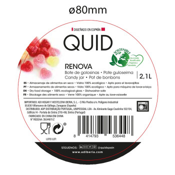 лодка Quid Renova Прозрачный Cтекло 2,1 L