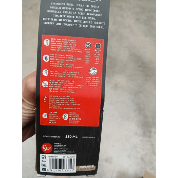 Termos Super Mario 01371 580 ml Silikoon