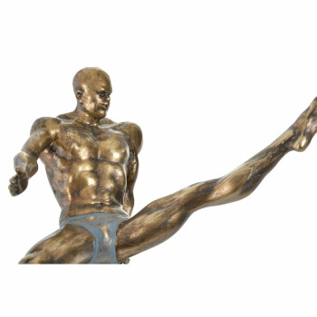 Dekoratīvās figūriņas DKD Home Decor Pasaule Bronza Sveķi Vingrošanas zāle Moderns (29 x 16 x 33 cm),,,