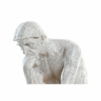 Dekoratīvās figūriņas DKD Home Decor The Thinker Bēšs Vīriešu 12 x 11 x 25 cm,,,