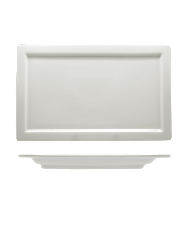 SIMPLE PLUS PLATE  20X32CM STRAIGHT ŪRA (06Q68L), Leela Baralee