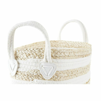 корзина DKD Home Decor 33 x 16 x 19 cm Натуральное волокно