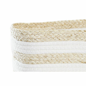 корзина DKD Home Decor 28 x 20 x 18 cm Натуральное волокно