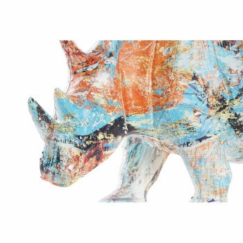Dekoratīvās figūriņas DKD Home Decor 34 x 12,5 x 16,5 cm Daudzkrāsains Degunradži Moderns,,,
