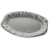 SERVĒJAMI ALUMĪNIJA DISHES  33.3x23.3CM, 10PC.., OVĀLI 0,25kg/iepak., Pap Star