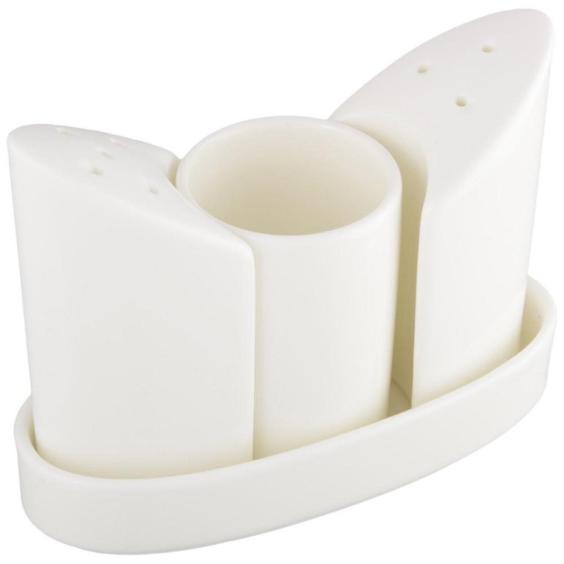SĀLS UN PIPARU TRAUKU KOMPLEKTS, PORCELĀNS WL-996117/SP, Wilmax