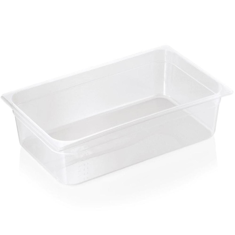 GN 1/1 ЕМКОСТЬ  200MM, AR MĒRA SKALU, ABS PLASTMASA, WAS
