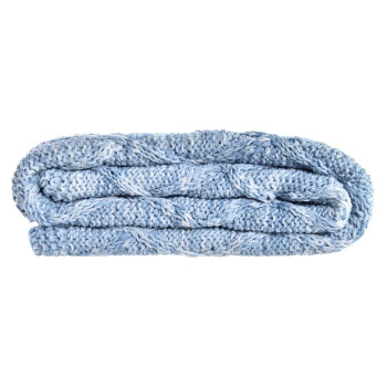 Paklodė DKD Home Decor Mėlyna Dangaus mėlynumo 150 x 125 x 1 cm (2 vnt.),,,