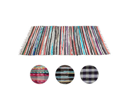 Kry.Cotton rug mix color 40x60cm